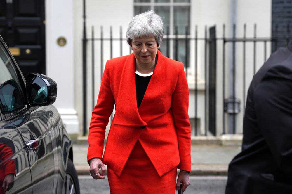 Former PM Theresa May is leading backbench efforts for more government concessions on the migration bill (Alamy)